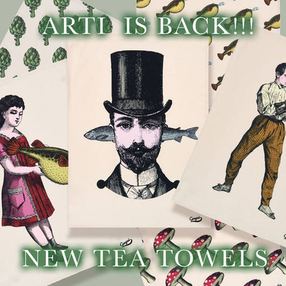 Aristo Fish Tea Towel