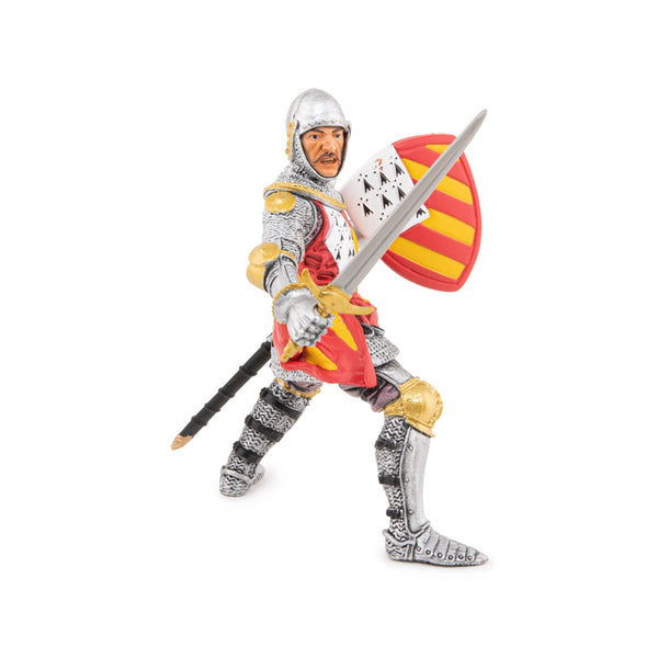 Figurine Chevalier au tournoi Papo - personnage médiéval