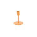 Candeliere - Basic - Metallo - Arancione Neon - 8x8x10cm