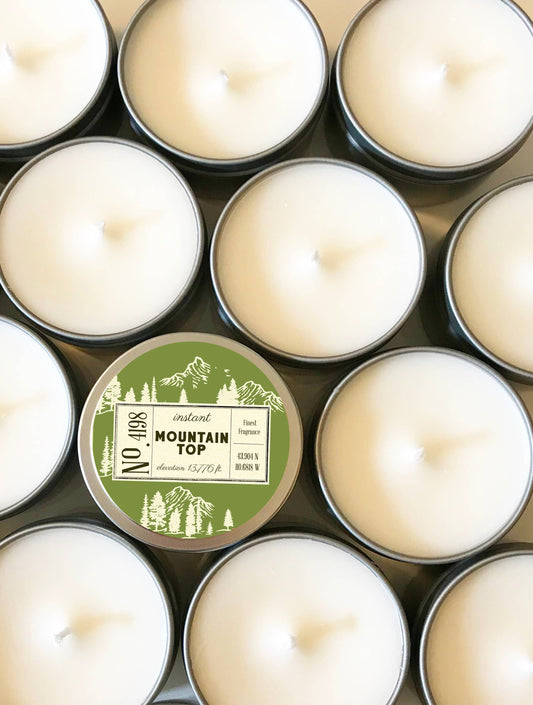 Instant Mountain Top Scented Candle