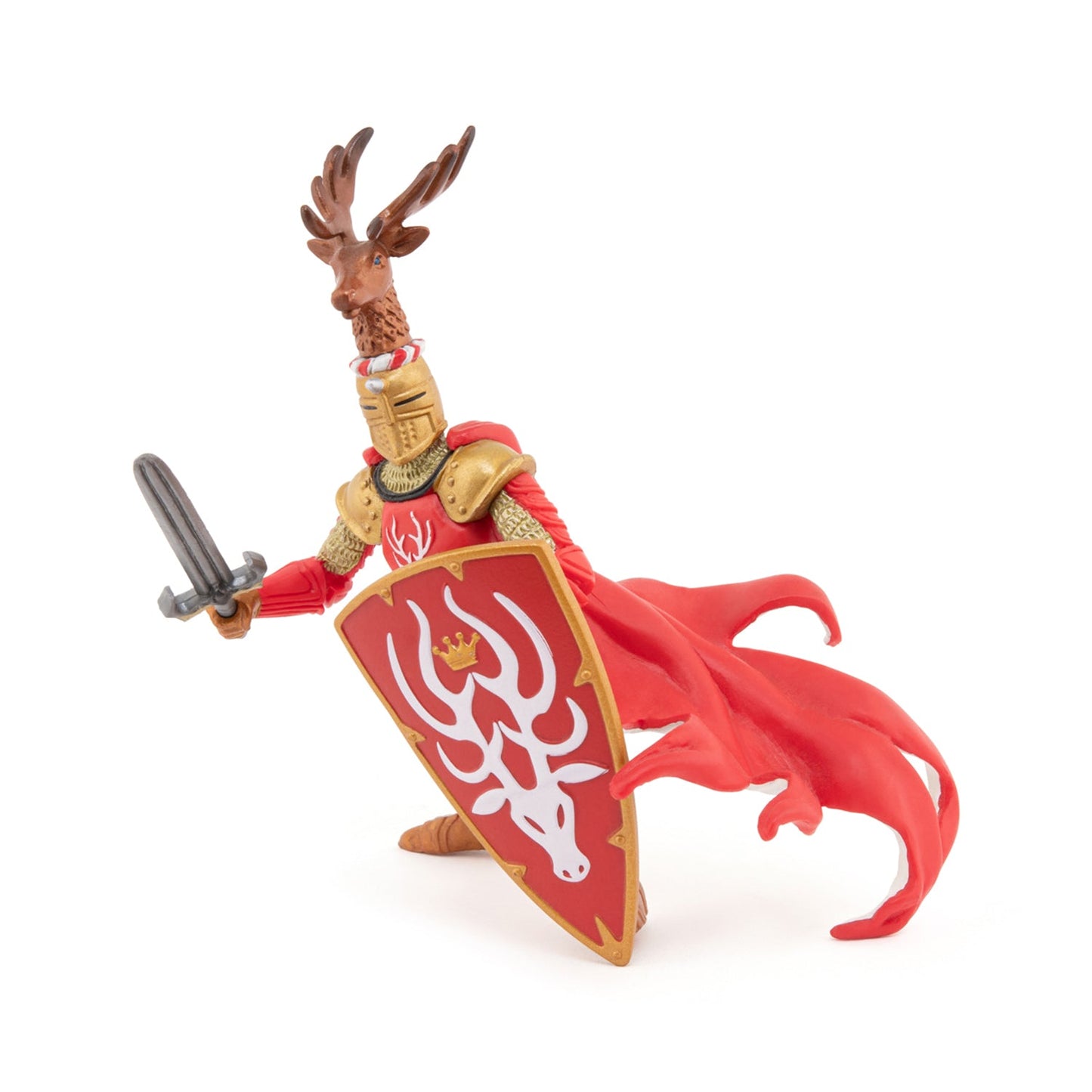 Figurine Maître des armes cimier cerf