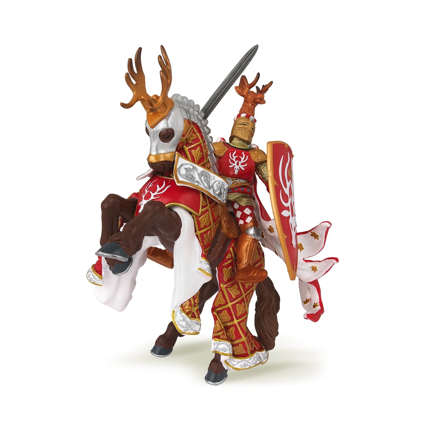 Figurine Maître des armes cimier cerf
