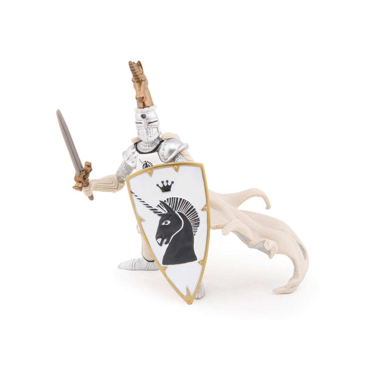 Figurine Maître des armes cimier licorne