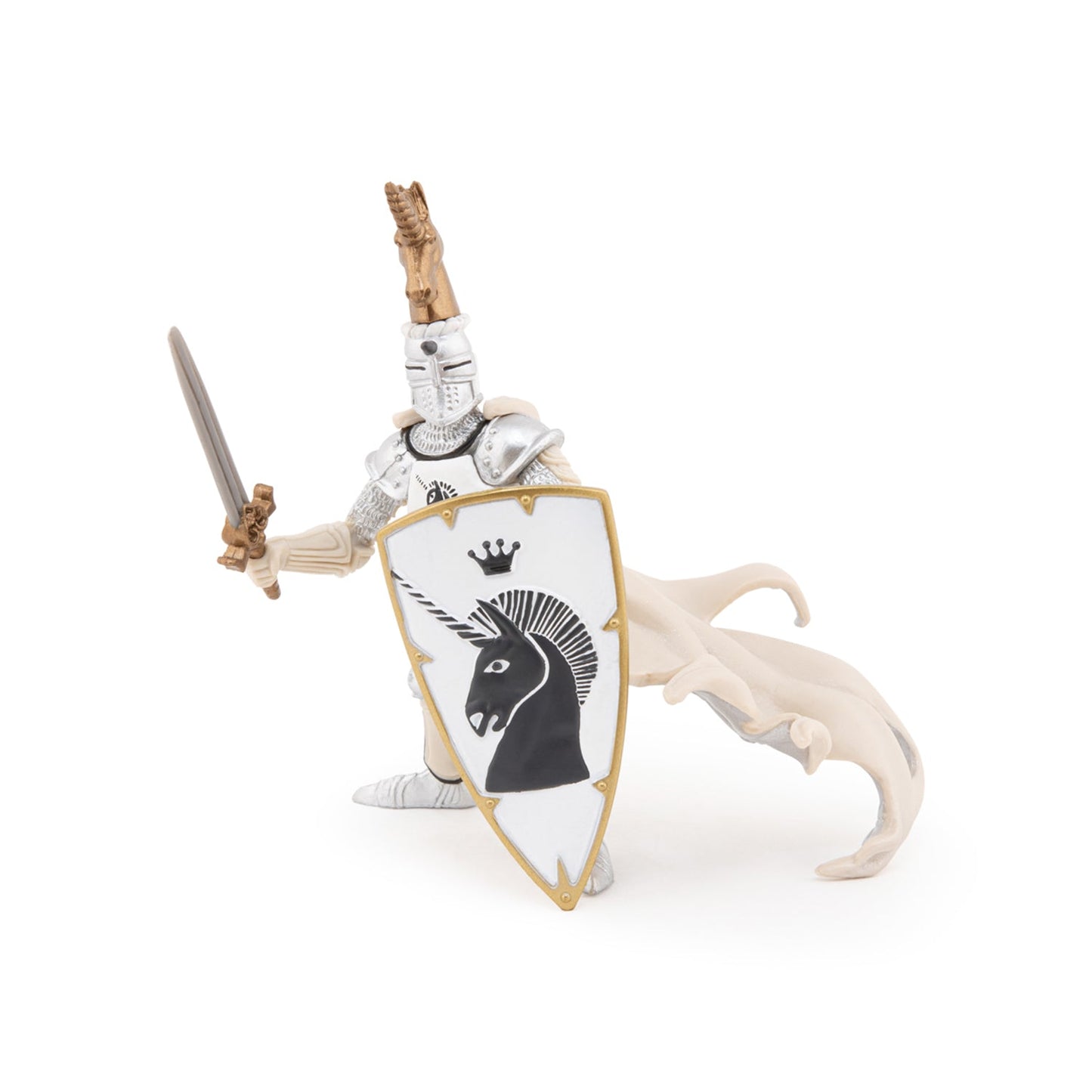 Figurine Maître des armes cimier licorne