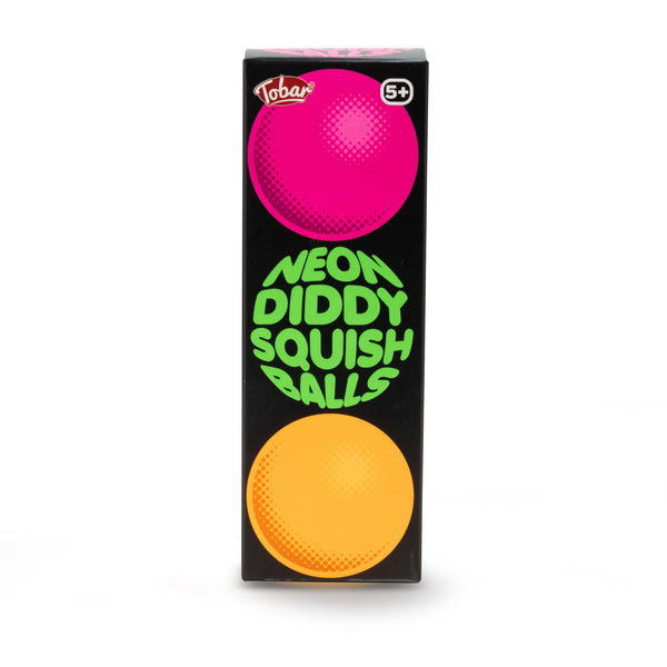 Balles de compression SCRUNCHEMS NEON DIDDY - Paquet de 3