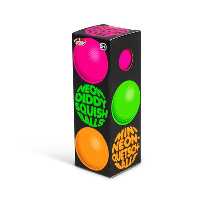 Balles de compression SCRUNCHEMS NEON DIDDY - Paquet de 3