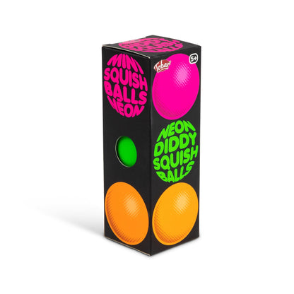 Balles de compression SCRUNCHEMS NEON DIDDY - Paquet de 3