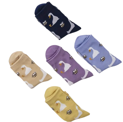Chaussettes Canards et Abeilles