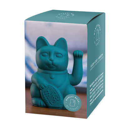 Chat Chanceux Vert