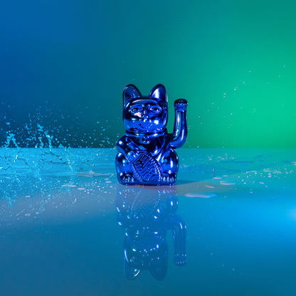 Chat Chanceux Bleu Brillant - Cosmic Edition Terre