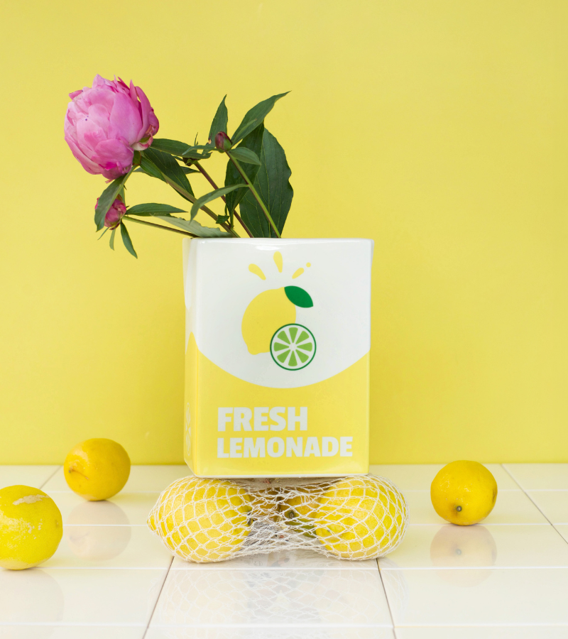 Vase brique de limonade