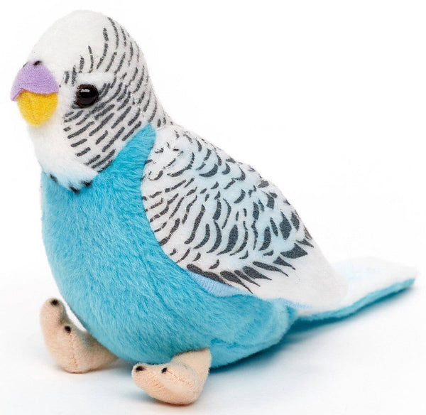 Budgie (bleue) - Avec voix - peluche Uni Toys
