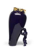 Il mio vaso blu-oro da supereroe