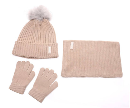 Conjunto de invierno beige - Naturaleza geométrica