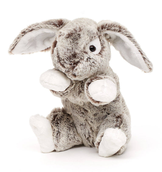 Lapin aux oreilles tombantes, doudou ou peluche super doux Uni Toys
