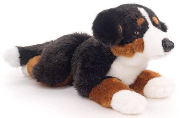 Peluche Bouvier bernois, couché Uni Toys