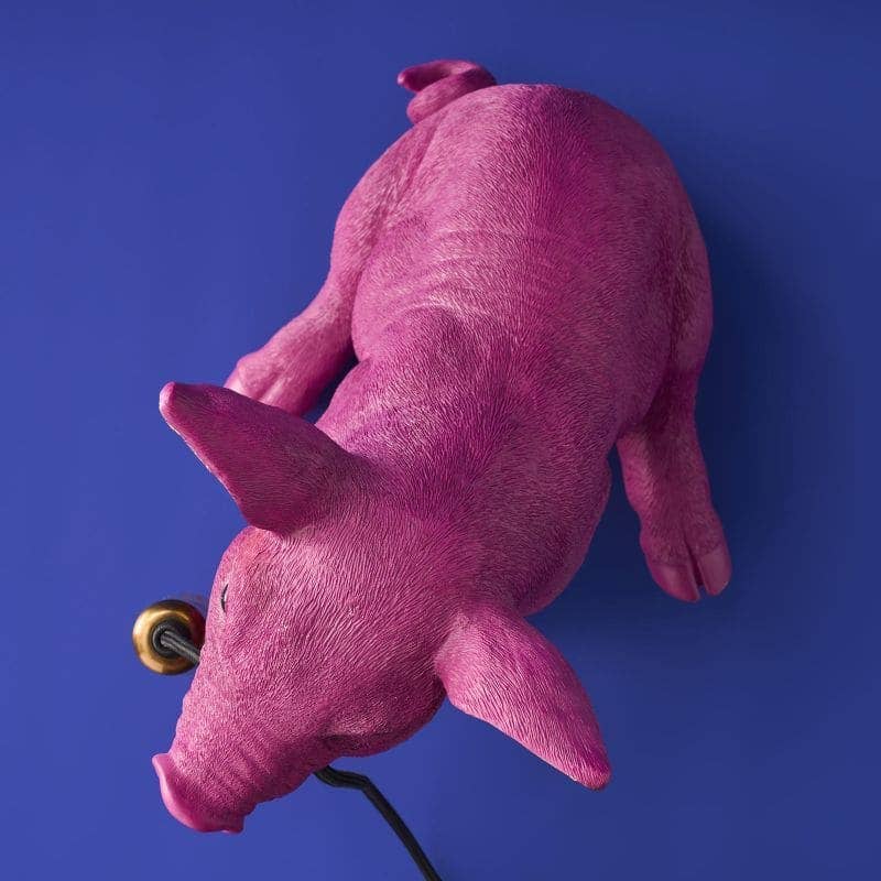 Lampe de table Cochon Rose