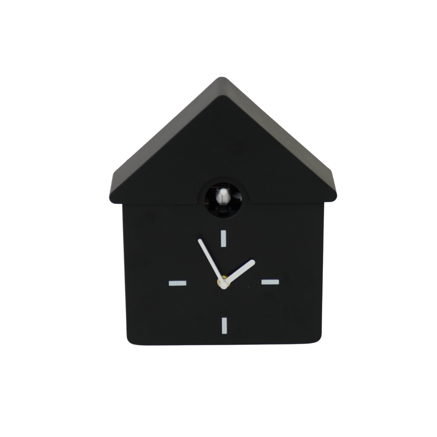 Clock - Cuckoo Wall Clock - Black - 24x27x9cm