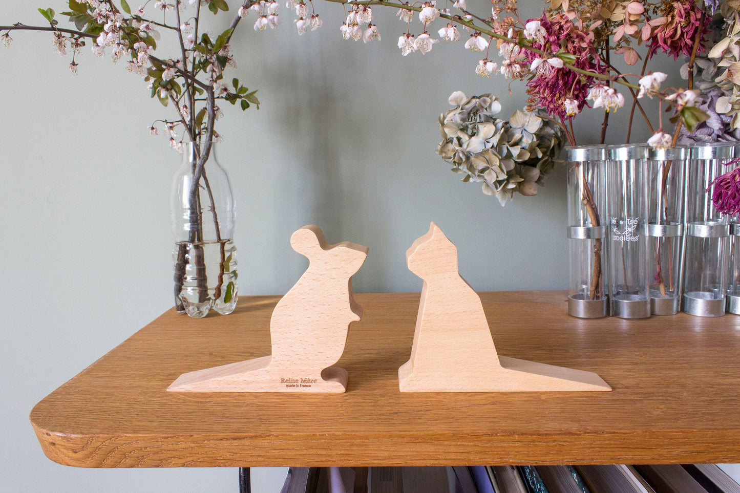 Mimi Mouse wooden doorstop