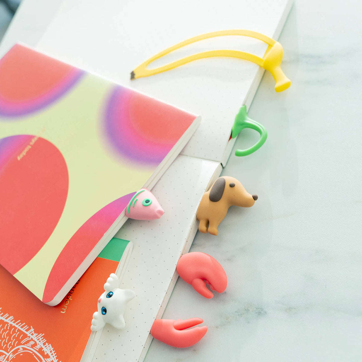 White Cat Bookmark