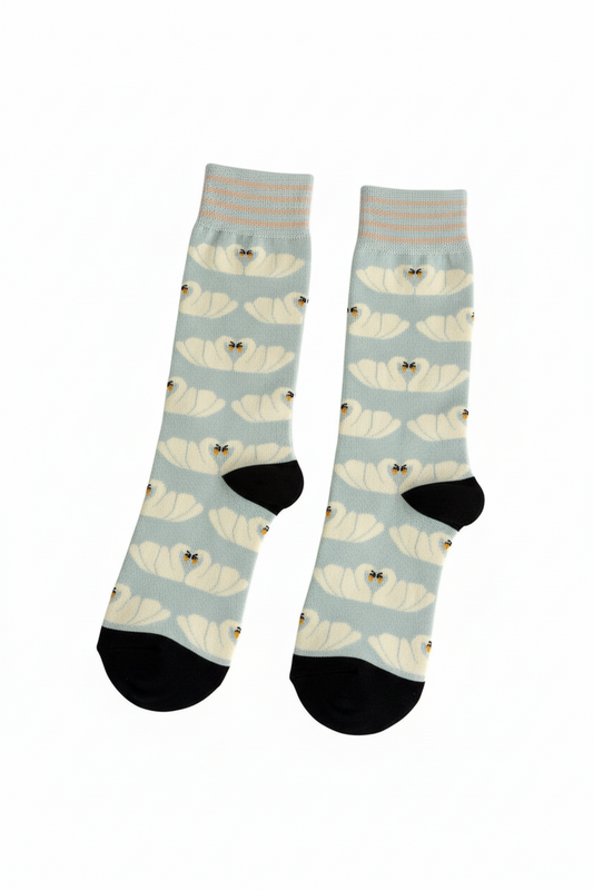 Chaussettes Cygnes Amoureux