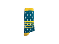 Meias com estampado de raios