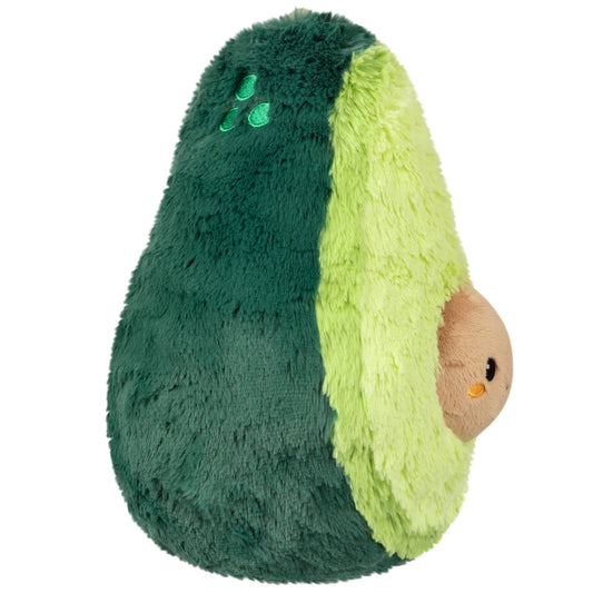 Mini aguacate de peluche aplastable