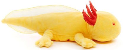 Peluche Axolotl (jaune aux yeux rouges) Uni Toys