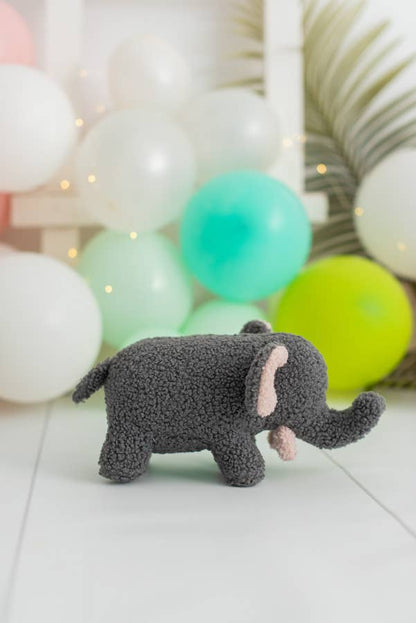 Peluche elefante grigio 