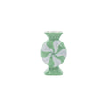 Vase à Fleurs - Bonbon au Caramel - Céramique - Lilas/Menthe - 12x6,5x20cm