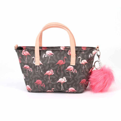 ¡Oh My Pop! Bolso tote pequeño Flamingo Pop!