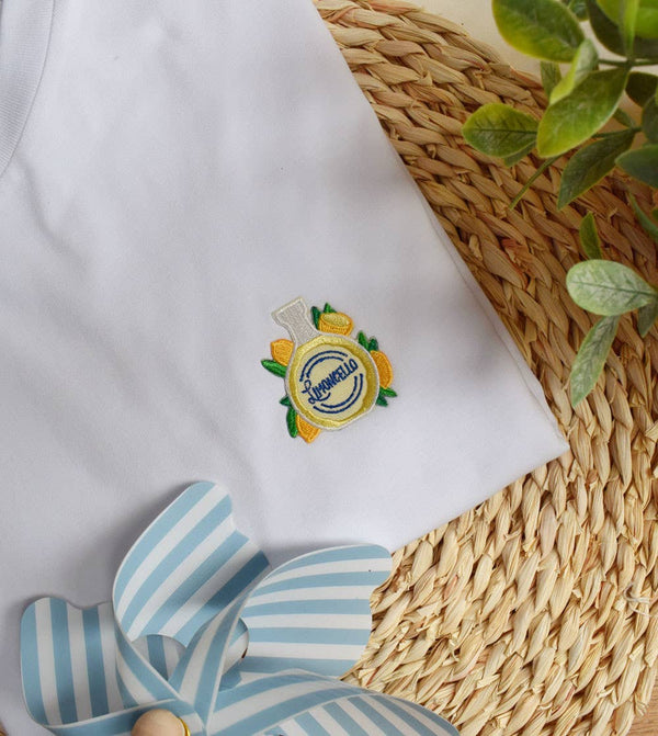 T-shirt Brodé Limoncello - t-shirt brodé Juste un T-shirt