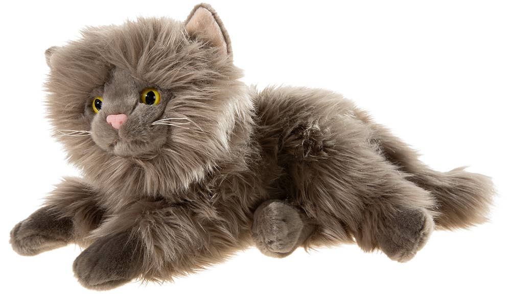 Misanimo Kitt grey-brown cat plush Heunec — 30 cm