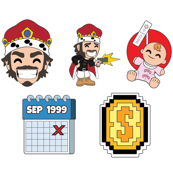 Jschlatt Pin Set