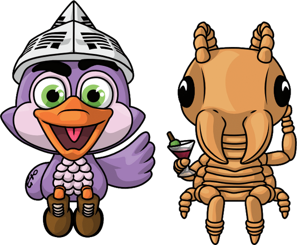 Termite King & Seabill Monitor Buddiez
