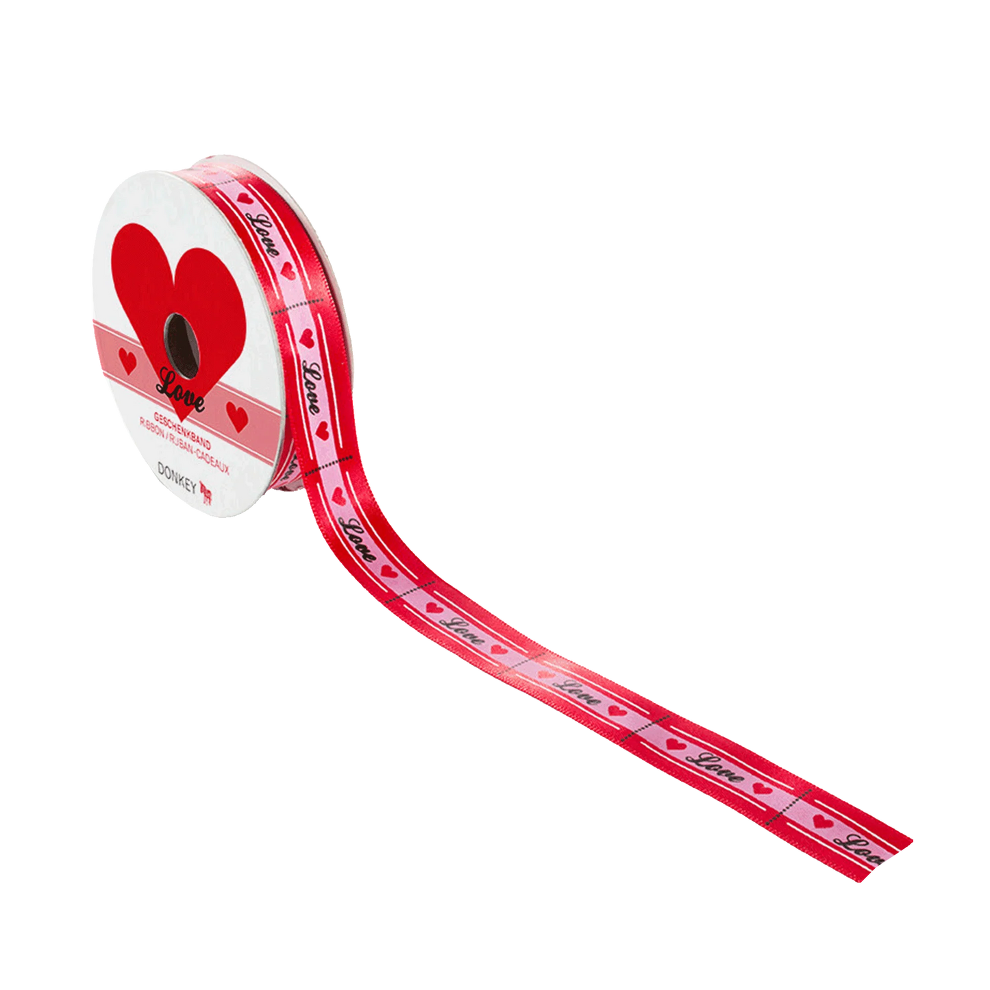 ruban cadeau en satin donkey