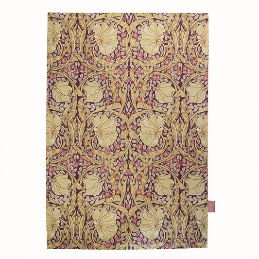 Paño de cocina de algodón reciclado - ACS William Morris (Pimpernel)