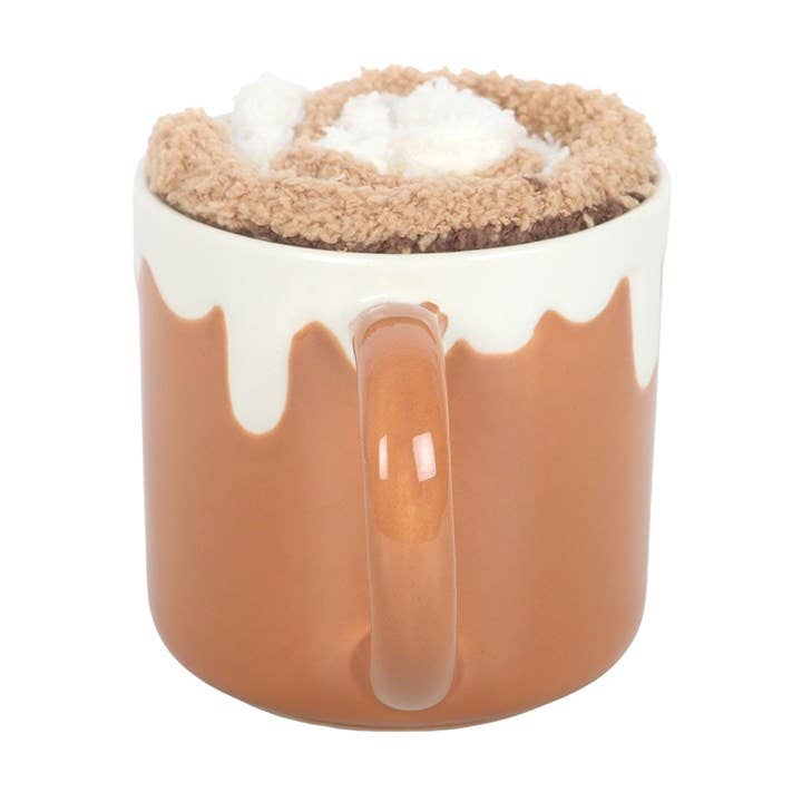 Mug et chaussettes Roulé à la cannelle