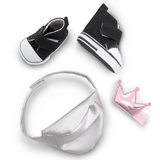 Ensemble de chaussures et d'accessoires de 20 cm