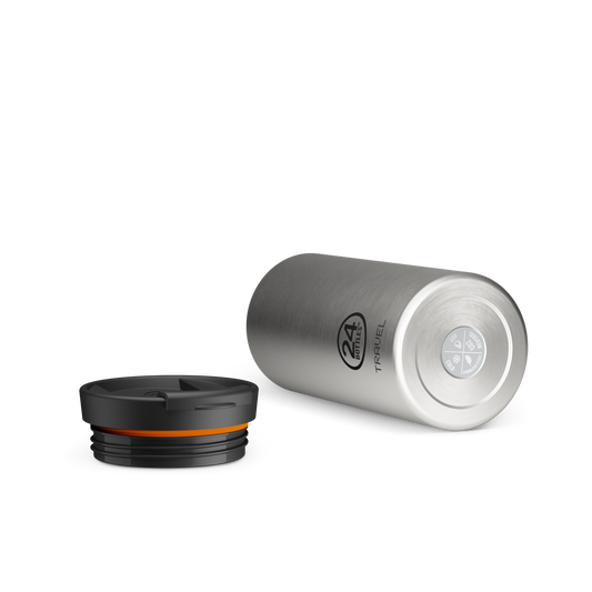 Travel Tumbler | Brushed Steel - 600 ml