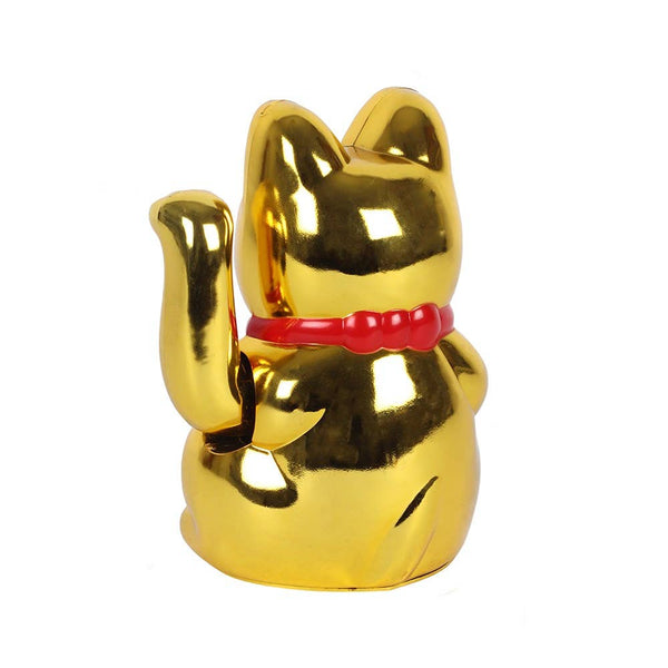 Classico gatto fortunato dorato