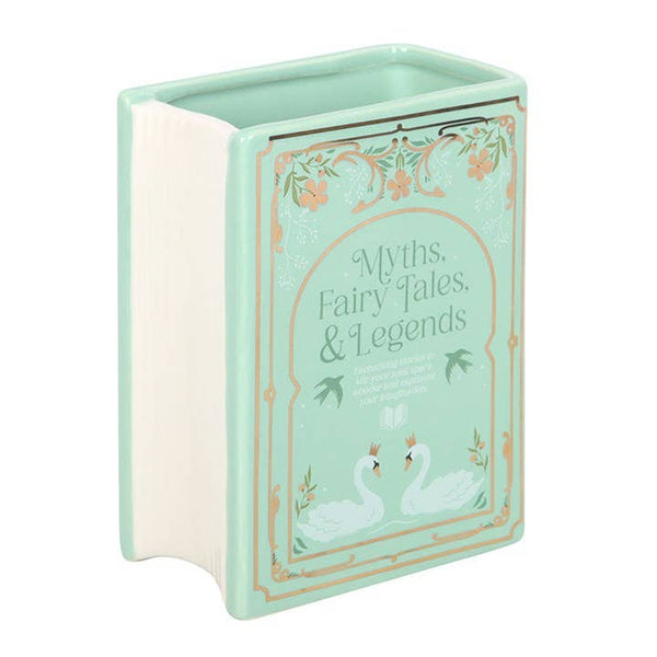 Vase en Forme de Livre – Vert