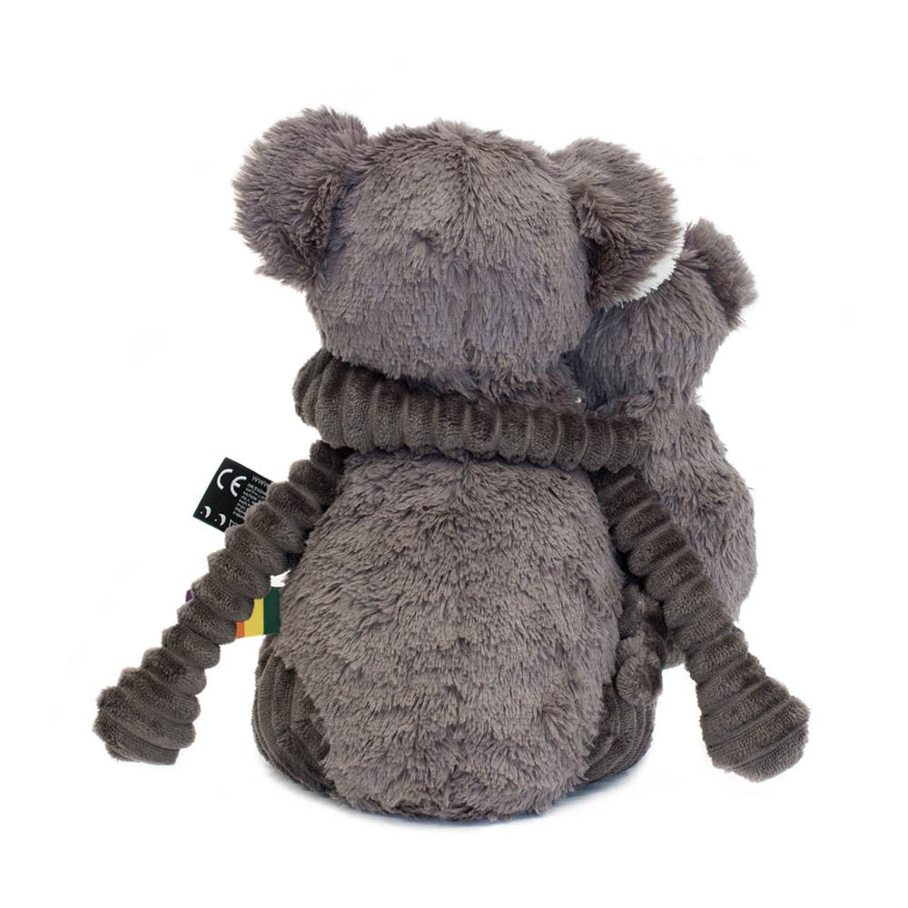 Peluche Trankilou le koala maman et son bébé gris – Les Ptipotos – vue 3