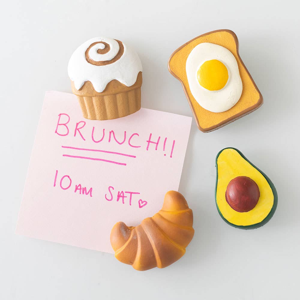 Ensemble d'Aimants pour Réfrigérateur Brunch Club
