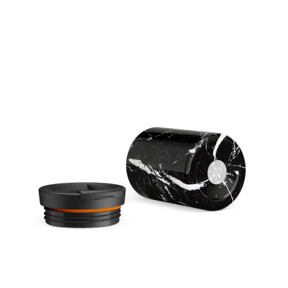 Travel Tumbler | Black Marble - 350 ml