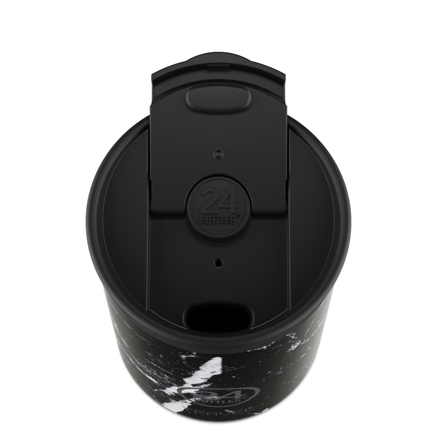 Travel Tumbler | Black Marble - 350 ml