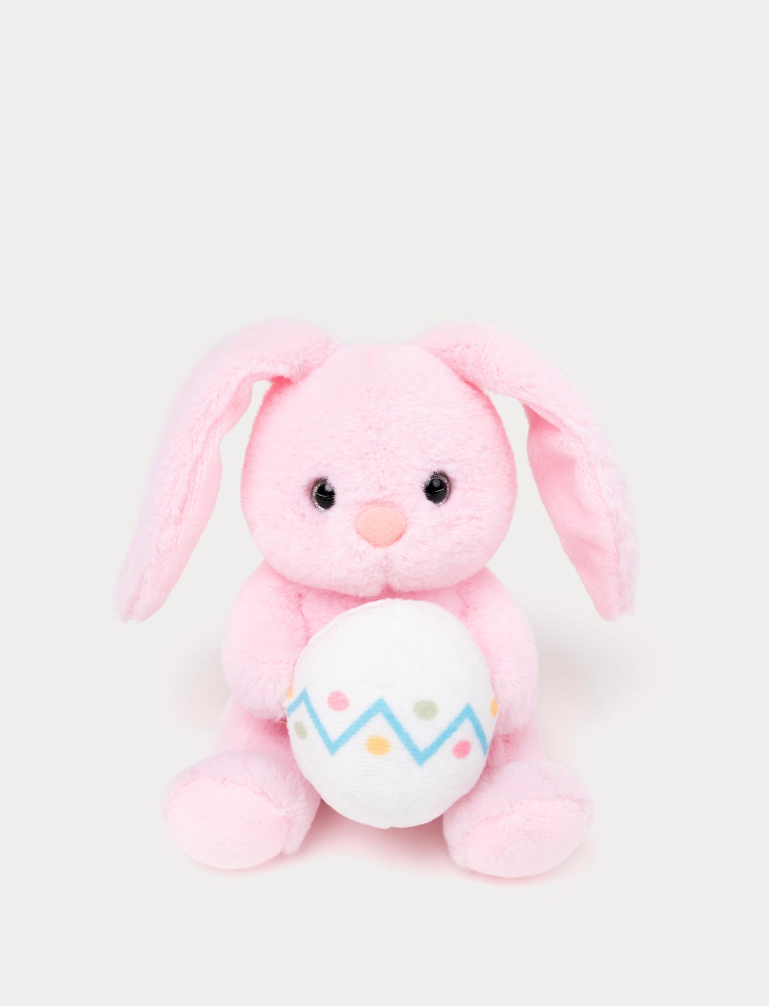Trio de Peluches Lapins avec œufs de Pâques – Vue 2