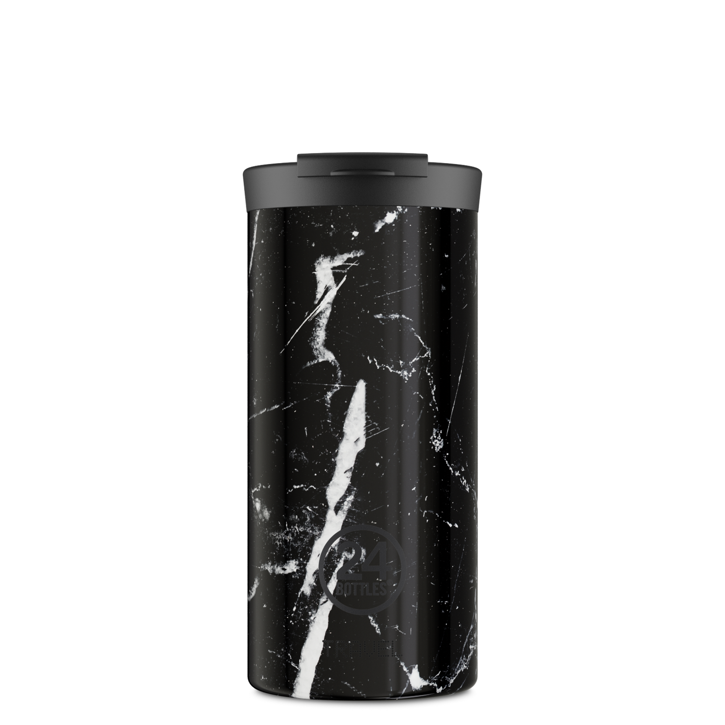 Travel Tumbler | Black Marble - 600 ml