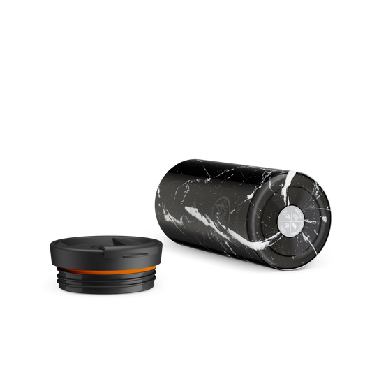 Travel Tumbler | Black Marble - 600 ml