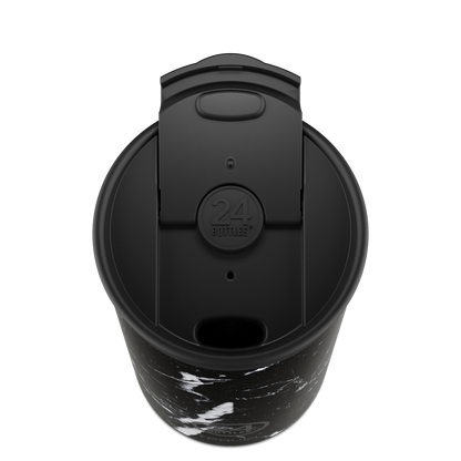 Travel Tumbler | Black Marble - 600 ml